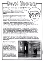 Vorschau - Arbeitsblätter - 4x Künstler*innen Materialpaket für die Mittelstufe - Steckbriefe für den Kunstunterricht - Seite 3