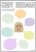 Vorschau - Arbeitsblätter - Cindy Sherman Steckbrief & Inszenierung in der Fotografie - Fotografie im Kunstunterricht - Seite 2