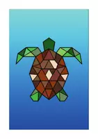 Voorbeeld - Geometrische figuren - Dieren - Pagina 2