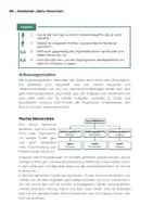 Vorschau - Arbeitsblätter - Unterscheidung flache und steile Hierarchien - Deckblatt