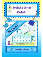 förhandsvisning - Ordjakt Svenska vinter - försättsblad