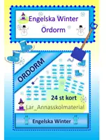 förhandsvisning - Ordorm Engelska Winter - försättsblad