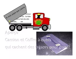 Aperçu - Matériel pour travaux manuels / dessin - Cadeau fête des pères - Page de couverture