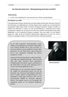 Vorschau - Stundenentwürfe - Unterrichtsstunde: Reichsgründung durch Eisen und Blut? - Seite 3