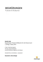Vorschau - Poster - Begrüßungen: Plakate & Bildkarten für den Klassenraum - Seite 1