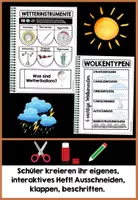 Vorschau - Unterrichtsreihen - Das Wetter Bundle Materialpaket | digital + analog | sofort einsatzbereit - Seite 3