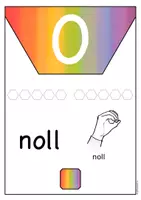 förhandsvisning - Materialpaket - Talen 0-10 med TAKK 🌈 - sida 2