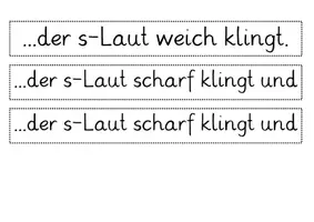 Vorschau - Präsentationen/Tafelbilder - Rechtschreibregeln für die Tafel zur S-Schreibung - Seite 2