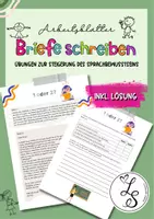 Vorschau - Unterrichtsreihen - Briefe schreiben: Steigerung des Sprachbewusstseins - Deckblatt