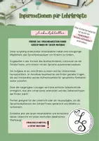 Vorschau - Unterrichtsreihen - Briefe schreiben: Steigerung des Sprachbewusstseins - Seite 1