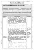Vorschau - Stundenentwürfe - Religion Erste Stunde Klasse 1 & 2 Unterrichtsentwurf - Seite 2