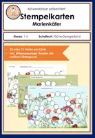 Vorschau - Anderer Materialtyp - Stempelkarten: Klassentier Marienkäfer (Verstärkungs-/Belohnungssystem/Token) - Deckblatt