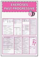 Vorschau - Arbeitsblätter - Past Progressive Excersises - Deckblatt