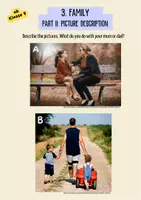 Vorschau - Bildkarten - Picture Description - Sprechprüfung (ab Kl.8/9, FAMILY) - Seite 2
