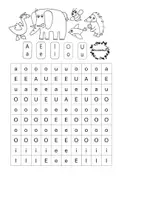anteprima - Esercizi - Pixel Art Italiano cl. 1^ dallo st. maiusc allo st. minu - Pagina 1