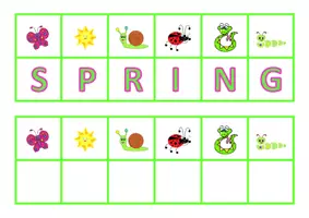 förhandsvisning - Engelska Spring Materialpaket 7 i 1 - sida 1