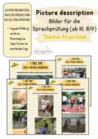 Vorschau - Bildkarten - Materialpaket Picture description - Bilder für die Sprechprüfung (ab Kl. 8/9) - Seite 1