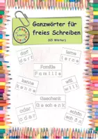 Vorschau - Unterrichtsreihen - Ganzwörter umfangreiches Paket mit 65 Wörtern (Teil 3) - Deckblatt