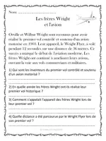 Aperçu - Feuilles d'exercices - Compréhension de lecture - Inventeurs et inventions (10 textes) - Page 1