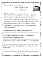 Aperçu - Feuilles d'exercices - Compréhension de lecture - 50 textes - Page de couverture