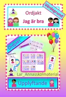 förhandsvisning - Ordjakt Jag är bra - försättsblad