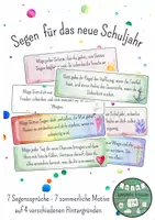 Vorschau - Mal- und Bastelvorlagen - Segen für das neue Schuljahr - Zum Schuljahresanfang - Deckblatt