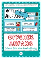 Vorschau - Poster - Offener Anfang. Ideen für die Gestaltung - Deckblatt