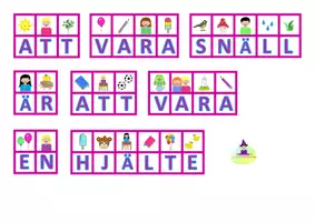 förhandsvisning - Ordjakt Att vara snäll är att vara en hjälte - sida 1