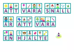 förhandsvisning - Ordjakt Att vara snäll är att vara en hjälte - sida 1