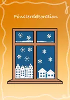 förhandsvisning - Finmotorik - Fönsterdekoration vinter ⛄️ 🏠 ❄️ - försättsblad