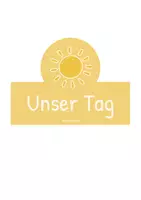 Vorschau - Fördermaterial/Inklusion - Tafelkalender | Lernkalender Grundschule (Gelb) + Wetterkarten - Seite 1