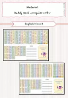 Vorschau - Anderer Materialtyp - Buddy book: irregular verbs - Deckblatt