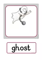 Vorschau - Bildkarten - Halloween Picture and Word Cards -2 Versionen- - Seite 3