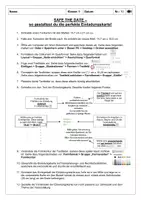 Vorschau - Unterrichtsreihen - Tipps und Tricks zur Erstellung von Menükarten, Tischkärtchen, ... - Deckblatt