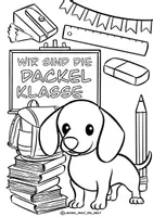 Vorschau - Stationenlernen - Klassentier Materialpaket "Dackel" / Dackelklasse (inkl. Clipart!) - Seite 3
