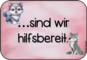 Vorschau - Poster - Klassenregeln für deine Wolfsklasse - Seite 3