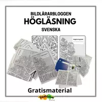 förhandsvisning - Omslag till högläsningsportfolio - försättsblad