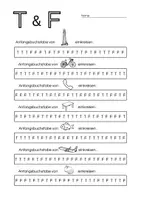 Vorschau - Arbeitsblätter - Buchstaben auseinander halten: b/d, p/q, m/n, f/t, i/j - Seite 3