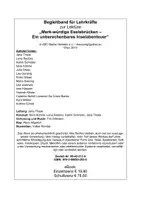 Vorschau - Lehrpläne/Lehrermaterial - Begleitband für Lehrkräfte zur Lektüre „Merk-würdige Eselsbrücken – Ein unberechenbares Inselabenteuer" - Seite 1