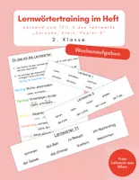 Vorschau - Arbeitsblätter - Lernwörtertraining zu „Sprache Stein Papier 2, Teil A“ - Deckblatt