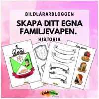 förhandsvisning - Skapa ditt eget familjevapen - försättsblad