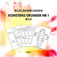 förhandsvisning - Konstens grunder NR 1 - Linjer - försättsblad