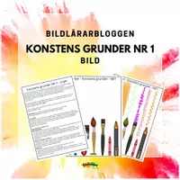 förhandsvisning - Linjer - Konstens grunder - NR1 (för de yngre) - försättsblad