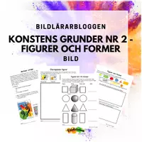 förhandsvisning - Konstens grunder NR 2 - Figurer och former - försättsblad