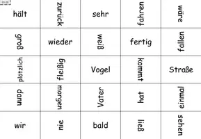 Vorschau - Spiele - Aktivierendes Tippspiel zu "Übungswörter der Woche" - Deckblatt