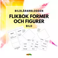 förhandsvisning - Flikbok Konstens grunder NR 2 - Figurer och former - försättsblad
