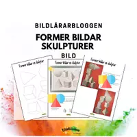 förhandsvisning - Former bildar en skulptur - försättsblad