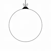 Vorschau - Mal- und Bastelvorlagen - Ausmalbild Weihnachtskugeln mit Mustern - Seite 1