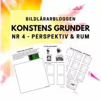 förhandsvisning - Konstens grunder NR 4 - Rum och prespektiv - försättsblad
