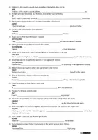 Vista previa - Hojas de trabajo - C1 Key Word Transformations (3) – 30 Sentences - página 3